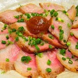 琉球長寿豚バラ肉のスーチカー仕立て