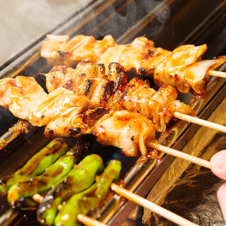 個室居酒屋 祇園_【地域ブランド地鶏】錦爽鶏の焼鳥◎