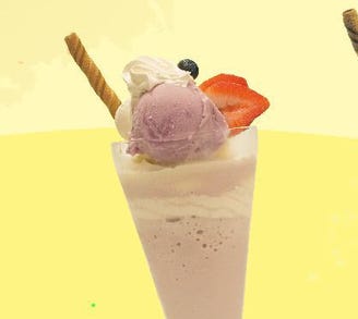 カフェ風車 アクア広島バスセンター街店 メニュー パフェ ぐるなび