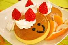 カフェ風車 アクア広島バスセンター街店 メニュー ホットケーキ ぐるなび