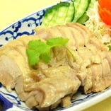 タイ風鶏もも肉の生姜蒸し