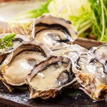 《播州名物の牡蠣 (焼きor蒸し)》播磨灘のある兵庫県は牡蠣の特産地です。焼いても蒸しても旨い牡蠣をご堪能下さい。