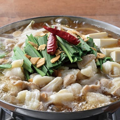 居楽屋白木屋 千里中央南口駅前店_プリップリの食感！「もつ鍋」