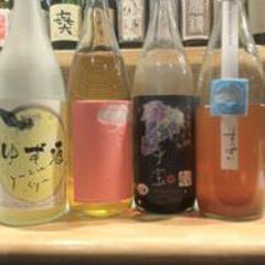 女子会に大人気、色とりどりの果実酒!(^^)!