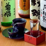 【厳選！日本酒】
日本各地のお酒やヴィンテージなど豊富