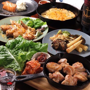 韓国料理 韓バルイチサン 梅田東通り店 コースの画像