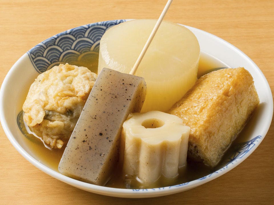 『おでんトさかな にのや』の焼きあご出汁おでん
