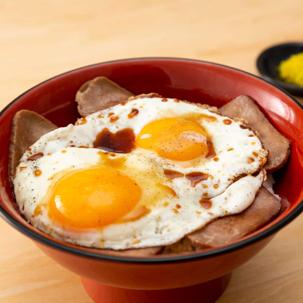 今治名物！焼豚玉子飯