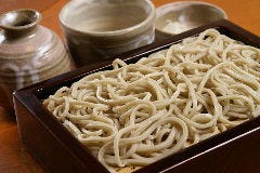 【お土産メニュー】自家製粉手打ちの生蕎麦「粗碾」