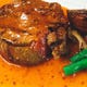 牛フィレ肉のステーキ、フォンドボーソース