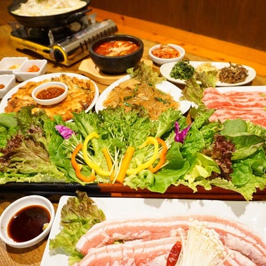 韓国料理 生ラム専門店 サンパサンパとんパラ コースの画像