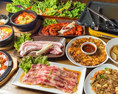韓国料理 生ラム専門店 サンパサンパとんパラ コースの画像