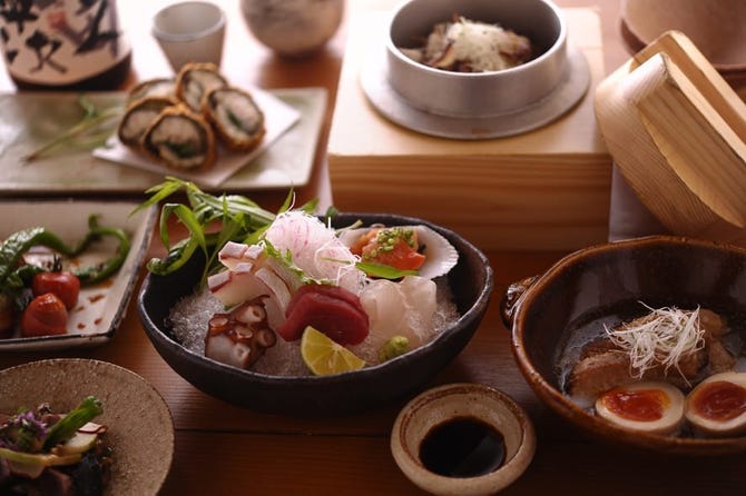 ごはんや 一芯 大阪 西梅田 居酒屋 ぐるなび