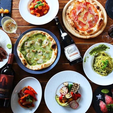 原宿バル SUN HOUSE_2時間飲み放題付き Bコース ボリューム満点! 4500円(7品)