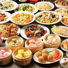 土祝ランチは限定90分点心オーダーブッフェもあり！