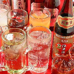 飲み放題メニューも豊富♪ビールや紹興酒など34品以上をご用意