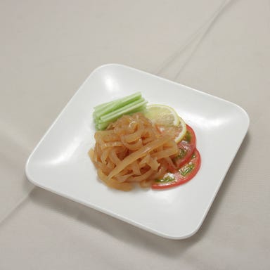 點心茶室 上大岡店_くらげの前菜 黒酢風味