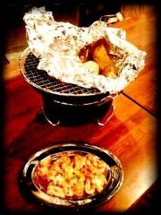 名物ホルモン 七輪もつ焼き 鉄 二子新地