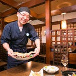 長年、日本料理で修業してきた職人たちの腕が藤よしの看板です。