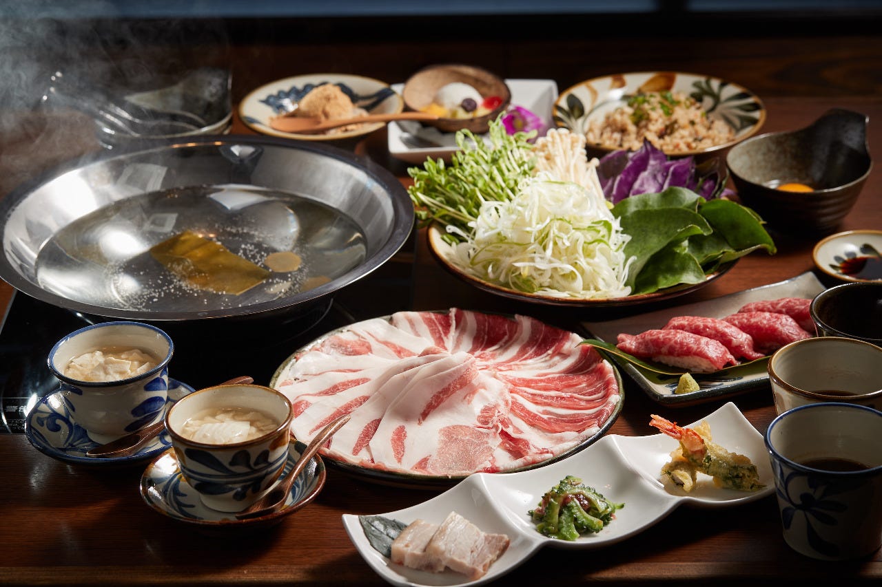 あぐーしゃぶしゃぶ・沖縄料理 かふう 瀬良垣店（恩納村・読谷・北谷