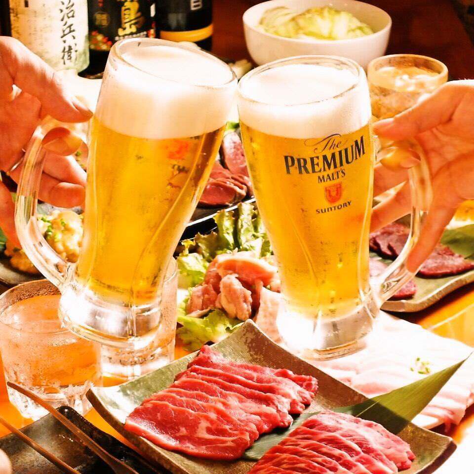 焼肉食べ放題 蒲田焼肉商店 蒲田西口駅前店 メニュー 多彩なドリンク ぐるなび