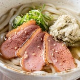 【京料理】京風とろろ昆布うどん