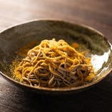 大人の贅沢 ちょこっとからすみ蕎麦