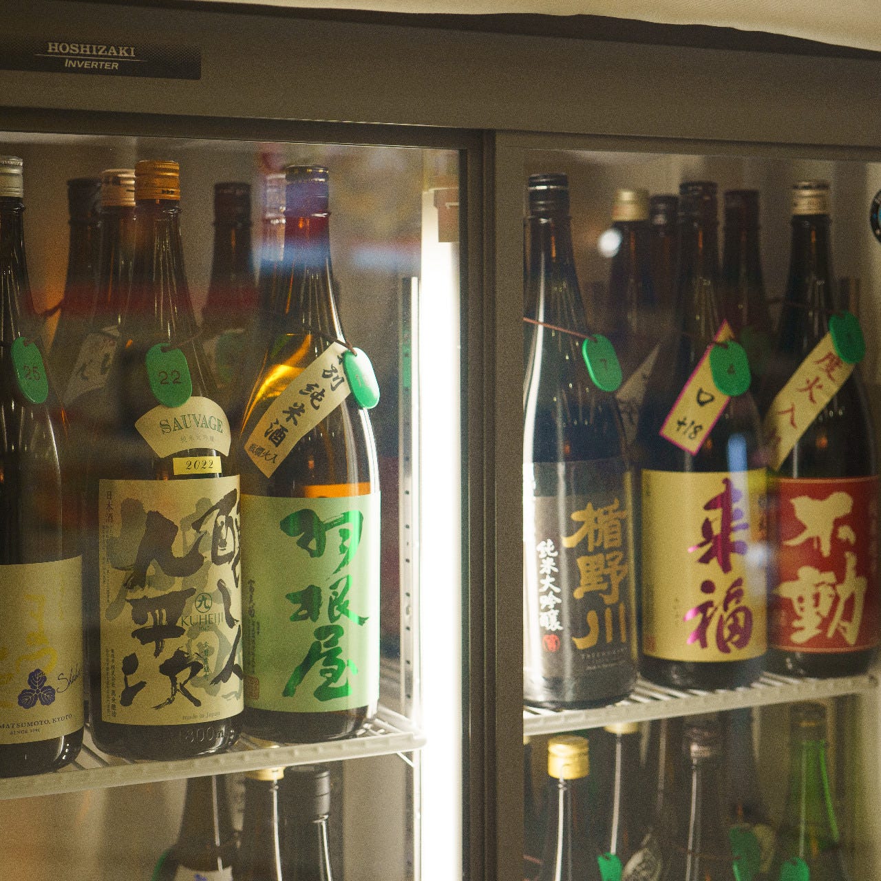 厳選した日本酒をご用意してます