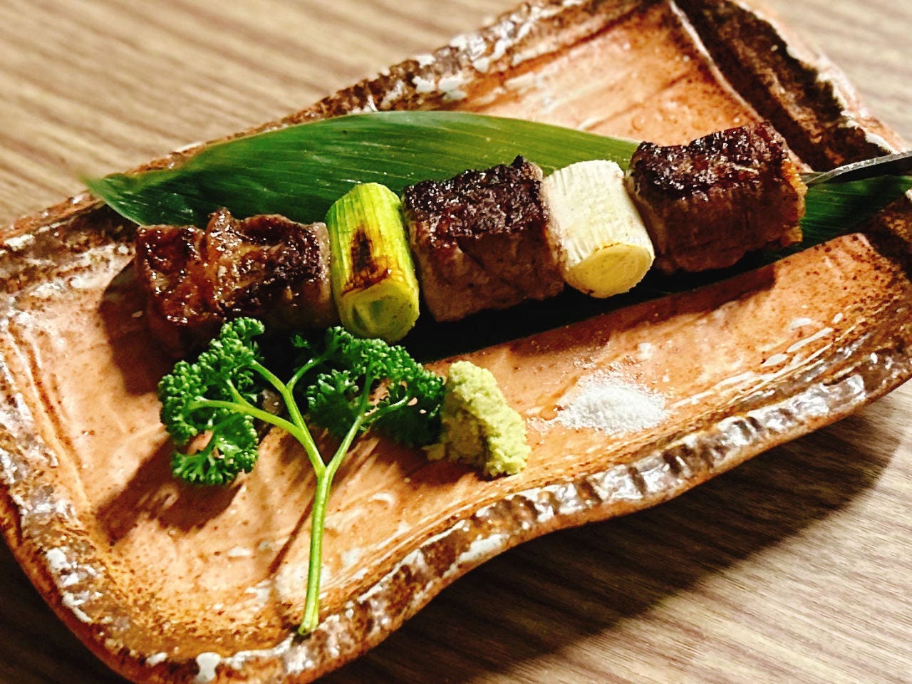 きんきとA5ランク仙台牛ヒレ串 炭火焼コースの詳細｜炭火焼 山塞料理