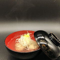 身体の芯から温まる「鰯のつみれ汁」は、〆におすすめです