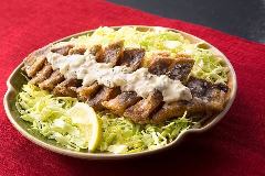 ほっけ唐揚　タルタルソースがけ