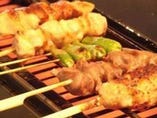 今なら焼き鳥全品半額フェアー中