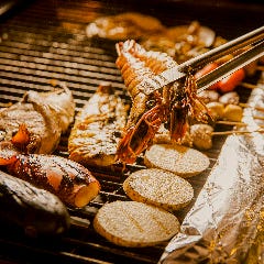 自慢の炉ばた焼を食べ放題で堪能!!大満足間違いなし◎