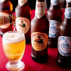 ビールも様々なタイプを揃えております♪イタリアンとの相性も◎