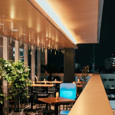 海鮮ビストロ&ビアガーデン ウオヒロ 本厚木店_《17〜26名様》テラス席を全て利用で貸切個室へ!