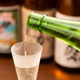 本日の日本酒三種飲み比べセット