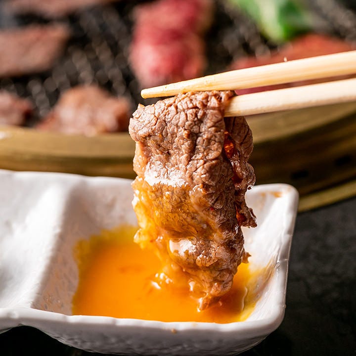 極上炭火焼肉 縁 A5黒毛和牛の炭火焼肉