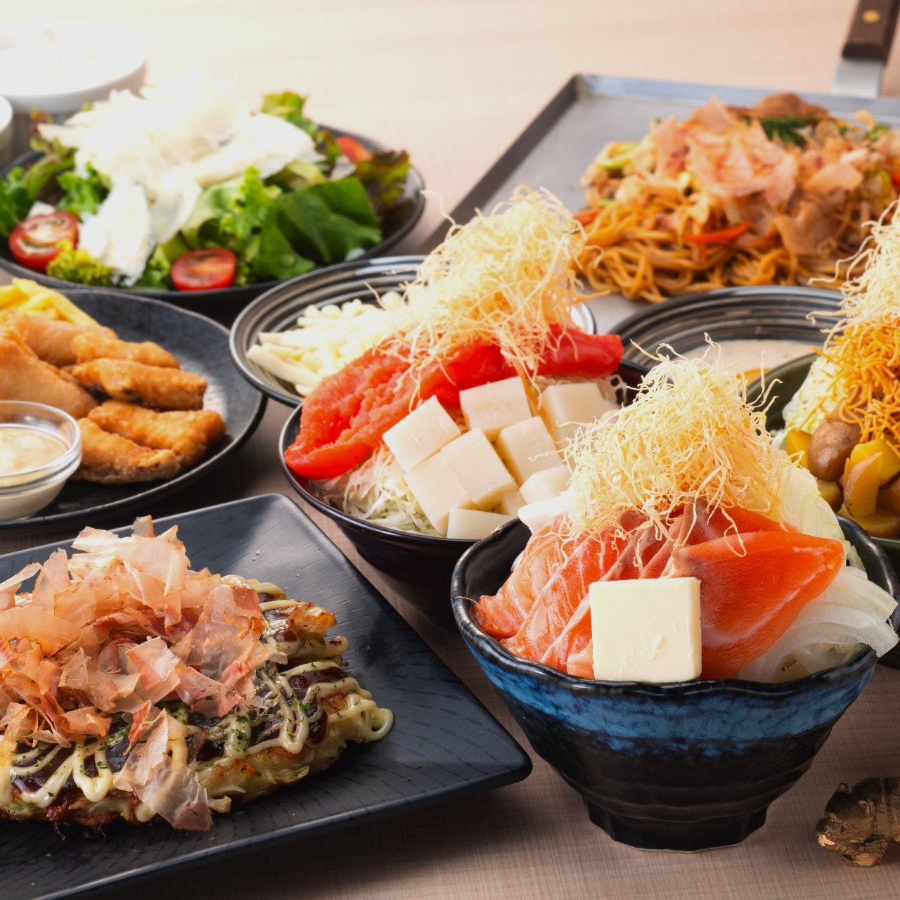 北海もんじゃ×鉄板焼き KIBORI 新宿（新宿/居酒屋） - 楽天ぐるなび