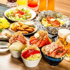 北海道の美食が満載！大満足の3つのコースをご用意！