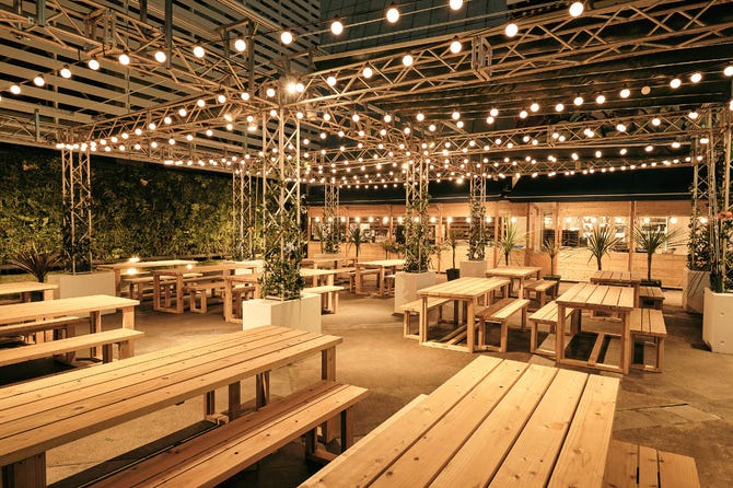 新宿bbq ビアガーデン Hello 新宿 ビアガーデン ぐるなび
