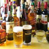 ドリンクメニューも豊富！もちろん飲み放題もございます！