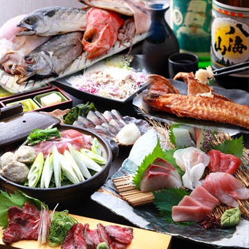 酒肴菜や 利一_【1番人気!!】人気メニュー多数!6500円コース【エンドレス飲放題付】