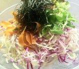 大根と京水菜のパリパリサラダ