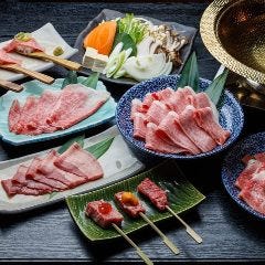 すき焼き しゃぶしゃぶ 肉寿司 食べ放題 和牛ざんまい 心斎橋店 
