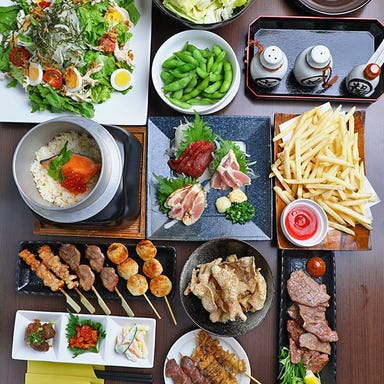 炭火やきとり とりちゃん 野洲本店_【90分飲み放題付】歓送迎会に!厚切牛タン、お刺身、焼鳥、釜めしなど豪華ラインナップ『ぜいたくコース』