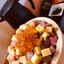 空コース  ※海鮮おひつ飯の付いた満足感たっぷりのコースです。