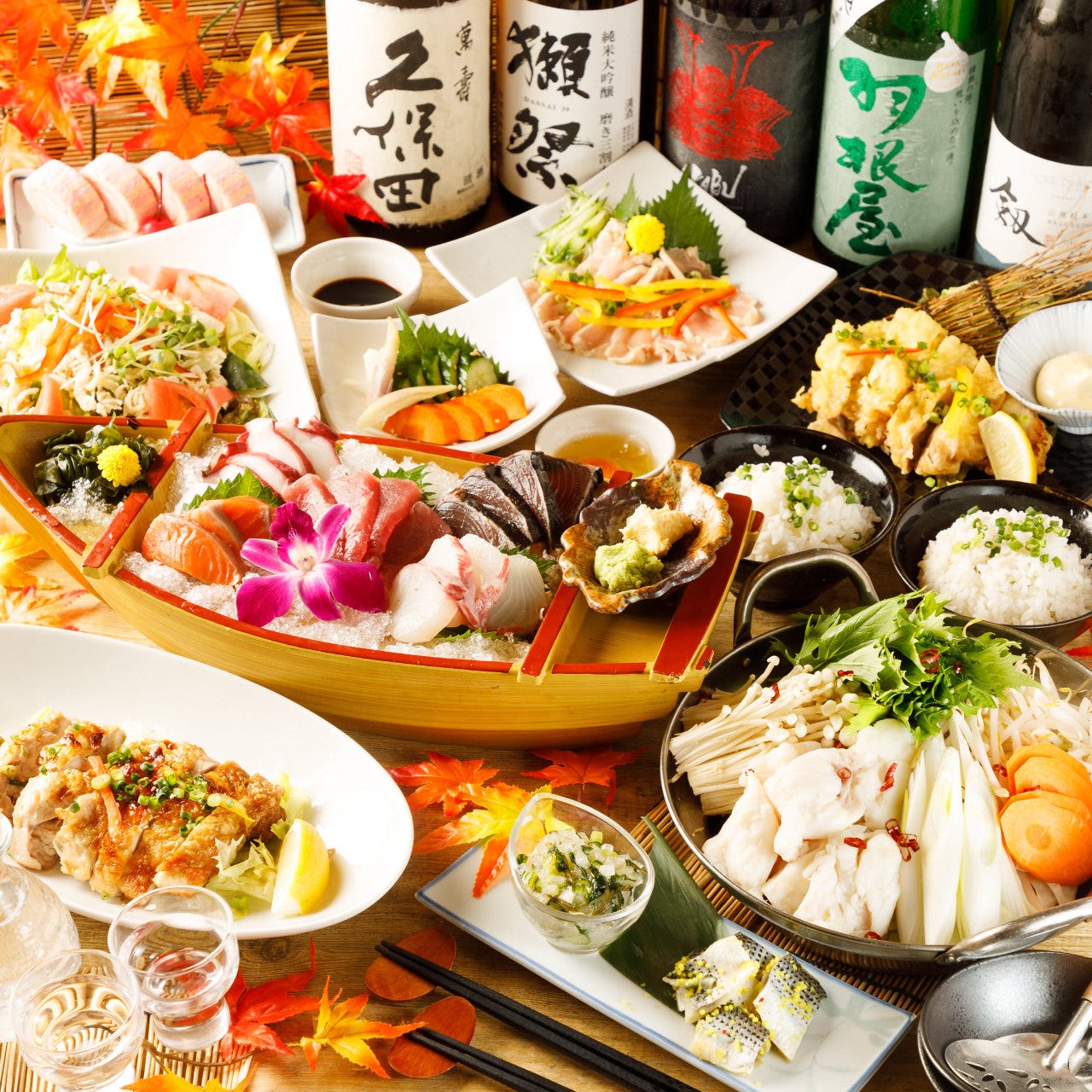 錦爽どりのたたきや季節のあったか鍋をご堪能 全10品 三河コース 3時間飲み放題 5 480円 4 480円の詳細 厳選鍋 個室居酒屋 羽根川 八重洲 日本橋店 日本橋 居酒屋 ぐるなび