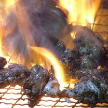 知覧「朝引き鶏」を伝統の炭火焼で！