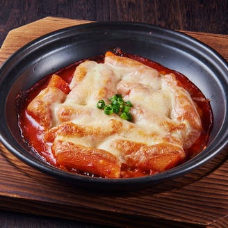 韓の台所 京急川崎店 メニュー チーズトッポギ ぐるなび