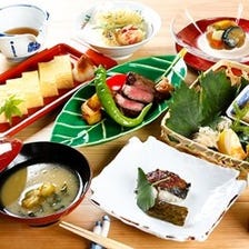 四季を通して楽しめる和の味を堪能